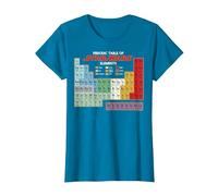 Star Wars Periodic Table of Elements - Camiseta gráfica Camiseta, Mujer, Zafiro, L