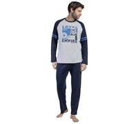 Star Wars Pijama Manga Larga Blue Sport para Hombre