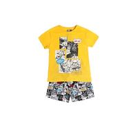 Star Wars Pijama Niño Verano 100% Algodón - Pijama Manga Corta Summer Comic para Niño - Pantalón Corto con Cinturilla Ajustable Estampado - Tejido SUA