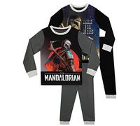 Star Wars Pijama para Niños The Mandalorian 2 Pack Multicolor 5-6 años