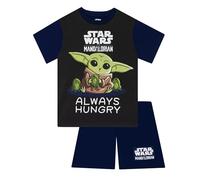 Star Wars Pijama, Pijama Niño De Grogu, Pijamas Chulos Manga Corta The Mandalorian, Pijamas Niño Verano De Grogu Azul 8-9 Años