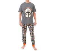 Star Wars Pijamas para Hombre The Mandalorian Multicolor X-Large