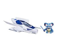 Star Wars Piloto Jedi Nubs, Figura con Nave, Escala 10 cm, Juguetes niños, Color (Hasbro F8015)