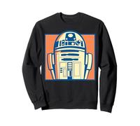 Star Wars Pop Art Style R2-D2 Boxed Close Up Portrait Sudadera