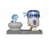 Star Wars Pop Deluxe Vinile Figura R2d2 W/leia 9 Cm Funko