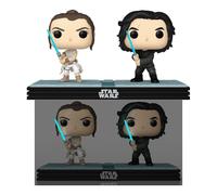 Star Wars Pop Movie Moments Vinile Bobble-head 2-pack Kylo & Rey 9 Cm Funko