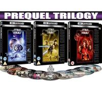 Star Wars Prequel Trilogy: Episode I - The Phantom Menace / Episode II - Attack of the Clones / Episode III - Revenge of the Sith [9-Disc Set] [4K UHD + Blu-ray] [Region Free]