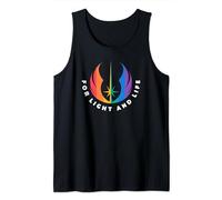 Star Wars Pride Rainbow Jedi Order Symbol For Light and Life Camiseta sin Mangas