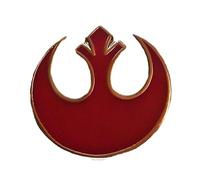 Star Wars REBEL ALLIANCE Sm RED Logo Pin esmaltado