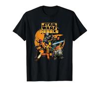 Star Wars Rebels The Good Guys Camiseta, Hombre, Negro, 4XL