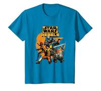Star Wars Rebels The Good Guys Camiseta, Niños, Zafiro, 4 años