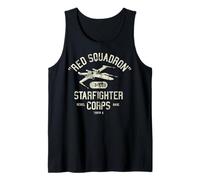 Star Wars Red Squadron Starfighter Corps Rebel Base Yavin 4 Camiseta sin Mangas