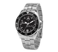 STAR WARS Reloj analógico de cuarzo para adultos, con bisel Honors Diver, plateado, Pulsera de honor