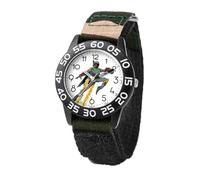 STAR WARS Reloj de plástico para niños, reloj analógico de cuarzo con correa de nailon, Camo, plástico