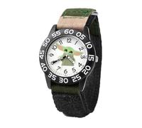 STAR WARS Reloj de plástico para niños, reloj analógico de cuarzo con correa de nailon, Camo, plástico