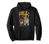 Star Wars Return Of The Jedi Droids & Ewok Vintage Comic Sudadera con Capucha