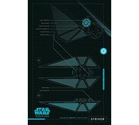 Star Wars Rogue Uno Striker Planes Póster (tamaño Grande), Multicolor