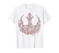 Star Wars Rose Rebel Emblem Camiseta