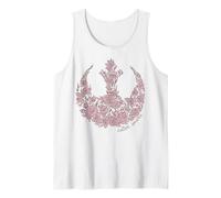 Star Wars Rose Rebel Emblem Camiseta sin Mangas