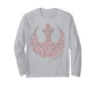Star Wars Rose Rebel Emblem Manga Larga