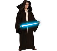 Star Wars Rubies Disfraz Túnica Jedi Skywalker Premium para niños y niñas, Túnica con Capucha, Talla 5-7 años, Oficial Carnaval, Navidad, Halloween, Fiestas y cumpleaños