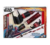 Star Wars - Sable de luz Forge Kyber Core Darth Vader y Darth Maul, paquete de 2 villanos del lado oscuro