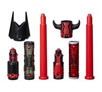 Star Wars Sable de luz Forge Kyber Core Darth Vader y Darth Maul Sable de luz paquete de 2 villanos del lado oscuro