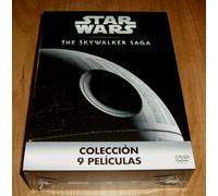 STAR WARS SAGA THE SKYWALKER 9 PELICULAS NUEVO PRECINTADO 9 DVD CIENCIA FICCION