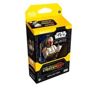 Star Wars: salto TCG ilimitado al mazo de Spotlight de Lightspeed Boba Fett: un mazo listo para jugar de 50 cartas con cartas exclusivas! Mayore