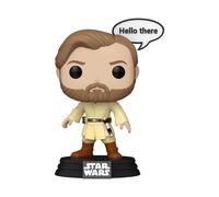 Star Wars: Sayings Pop Plus Movies Vinile Figura Obi-wan Kenobi 9 Cm Funko