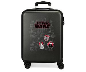 Star Wars Space Mission Maleta de Cabina Negro 38x55x20 cms Rígida ABS Cierre de combinación Lateral 35 2 kgs 4 Ruedas Dobles Equipaje de Mano