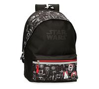 Star Wars Space Mission Mochila para Portátil Doble Compartimento 15,6" Negro 31x44x17,5 cms Poliéster 23,87L