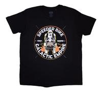 Star Wars Speeder Bike Galactic Empire con licencia Camiseta hombre