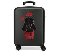 Star wars Squad Darh Vader Maleta de Cabina Negro 38x55x20 cms Rígida ABS Cierre de combinación Lateral 35L 2 kgs 4 Ruedas Dobles Equipaje Mano