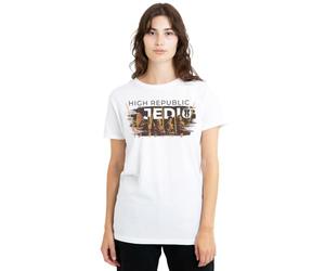 Star Wars Star Wars The Acolyte High Republic Jedi Ink Group Ladies T Shirt, White Camisa Mujer (Pack de 1)