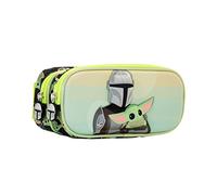 Star Wars Star Wars The Mandalorian, Estuche Portatodo Doble 3D, 22 x 9.5 cm, Multicolor