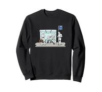 Star Wars Stormtroopers Waiting At The AT-AT Stop Sudadera