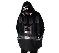 Star Wars Sudadera con Capucha Unisex | Sudadera con Capucha para Adultos con gráficos de Personajes Ropa de Estar por casa con Forro de Sherpa de Talla única