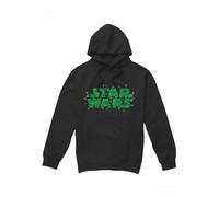 Star Wars Sudadera Logotipo de las luces de Navidad para Hombre (TV4609)