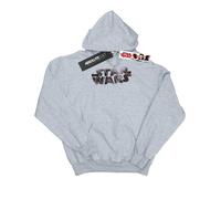 Star Wars Sudadera The Last Jedi Logotipo Estilo Spray Niños (BI12566)