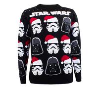 Star Wars Sweatshirt Christmas Jumper Darth Vader / Stormtrooper Size M