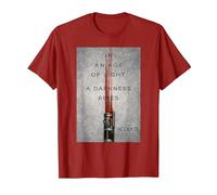 Star Wars The Acolyte Lightsaber Poster A Darkness Rises Camiseta, Hombre, Arándano, L