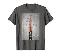 Star Wars The Acolyte Lightsaber Poster A Darkness Rises Camiseta, Hombre, Asfalto, 4XL
