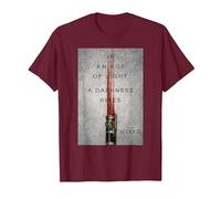 Star Wars The Acolyte Lightsaber Poster A Darkness Rises Camiseta, Hombre, Granate, S