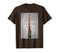 Star Wars The Acolyte Lightsaber Poster A Darkness Rises Camiseta, Hombre, Marrón, L