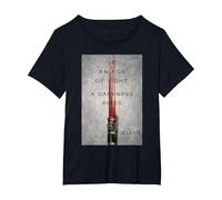 Star Wars The Acolyte Lightsaber Poster A Darkness Rises Camiseta, Mujer Tallas Grandes, Negro, 5XL Grande