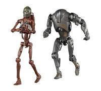 Star Wars Figura C-3PO con cuerpo de droide B1 y figuras de batalla, 15 cm – El ataque de los clones