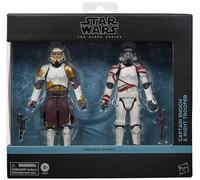 Pack 2 figuras hasbro star wars the black series ahsoka captain enoch & night trooper