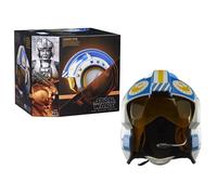 Star Wars The Black Series Carson Teva Casco electrónico premium con luces LED y sonidos avanzados, Juguete para niños y niñas de 14 años o más, Construcción y diversión en familia