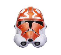 Star Wars The Black Series - Casco electrónico premium de Ahsoka, la soldado clon - Artículo para juego de rol The Clone War